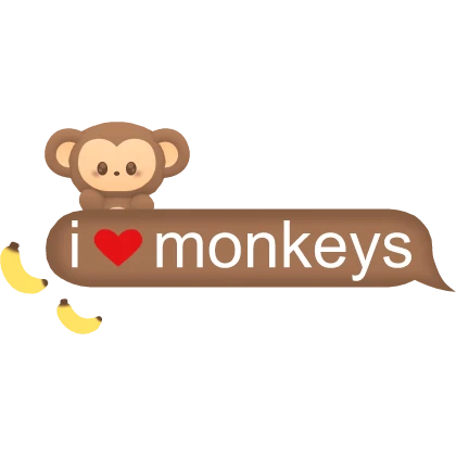 monkey text