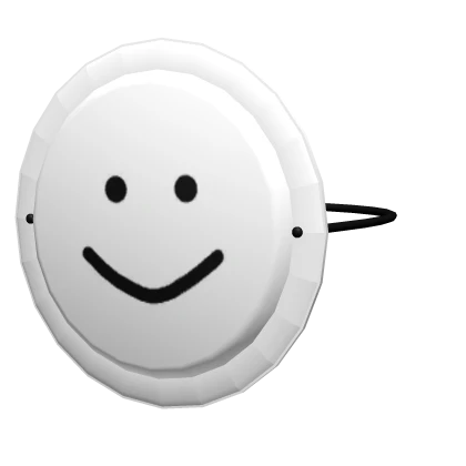 Subject's Happy Paper Mask