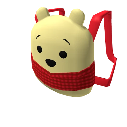 Red Winnie-The-Pooh Backpack 1.0