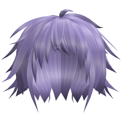 Light Purple Riku Rockstar Emo Anime Hair