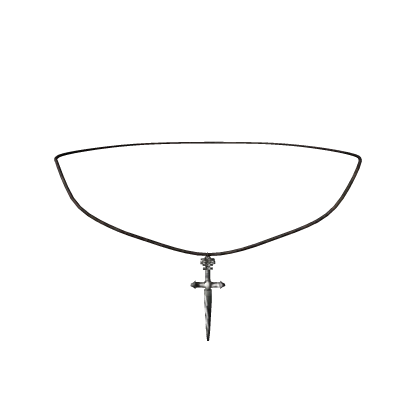Silver Sword Necklace Pendent