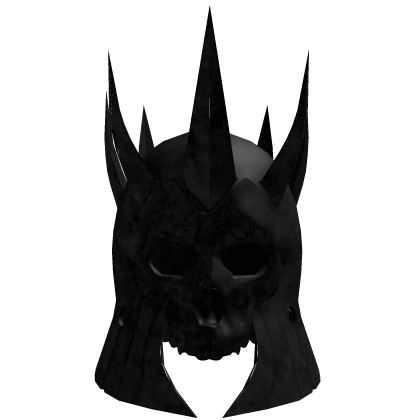 Dark Knight Black Skull Helmet