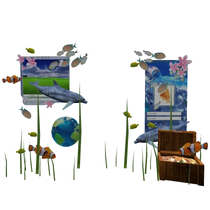 Aero Core Ocean with aquatic life