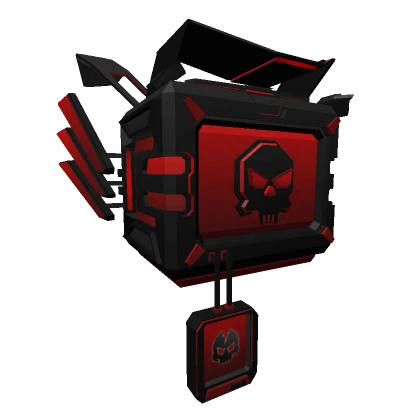 Cyber TV Warrior Head (Red)