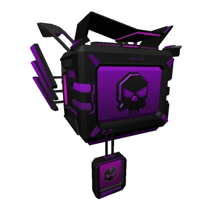 Cyber TV Warrior Head (Purple)