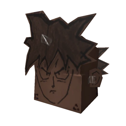 Anime Cardboard Cospoor Head