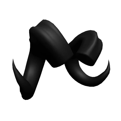 Curved Demon Horns