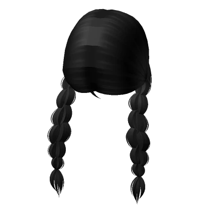 Long Loose Summer Camp Braids 2.0 (Black)