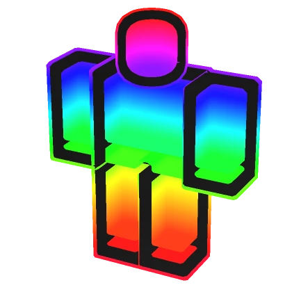 (1.0) Rainbow Double Outline Full Avatar