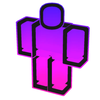 (1.0) Gradient Double Outline Full Avatar Purple