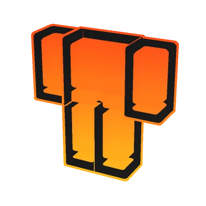 (1.0) Gradient Double Outline Avatar Orange