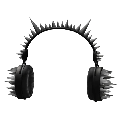 Emo Spikey Headphones