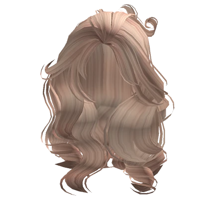 Voluminous Foxy Hairstyle in Blonde