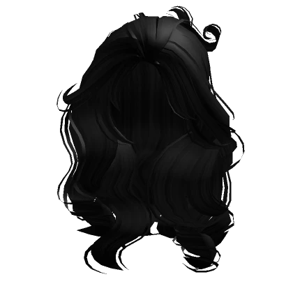 Voluminous Foxy Hairstyle in Black