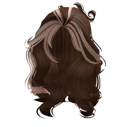 Voluminous Foxy Hairstyle in Brown Blonde