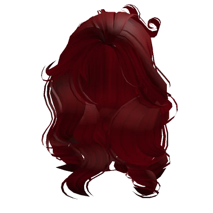 Voluminous Foxy Hairstyle in Red