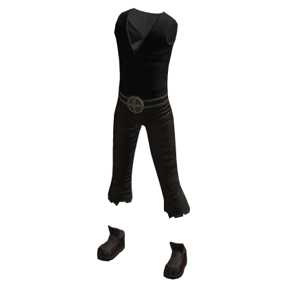 Pirate Shark Suit top, pants and shoes