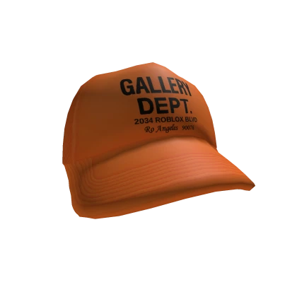 Orange Gallery Dept Trucker Hat