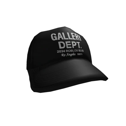 Black Gallery Dept Trucker Hat