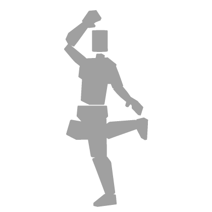 ♡ kawaii anime salute pose