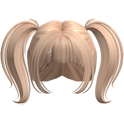 Kawaii Anime  Mini-Pigtails ( Blonde )