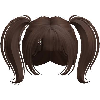 Kawaii Anime  Mini-Pigtails ( Brown )