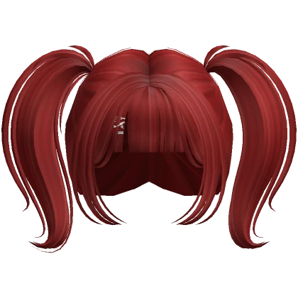 Kawaii Anime  Mini-Pigtails ( Red )