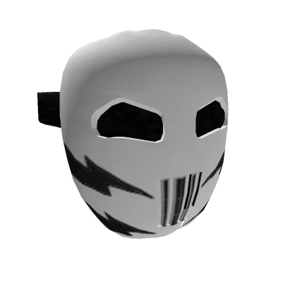 
Black and white combat mask