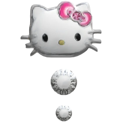 ✭ KITTY FOREHEAD CHARM W/ GEMS