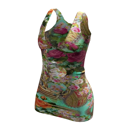 ⨾ 2000s Cutout Party Mini Graphic Dress