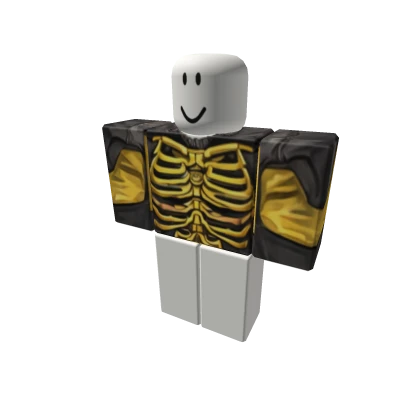 Gold Skeleton Shirt