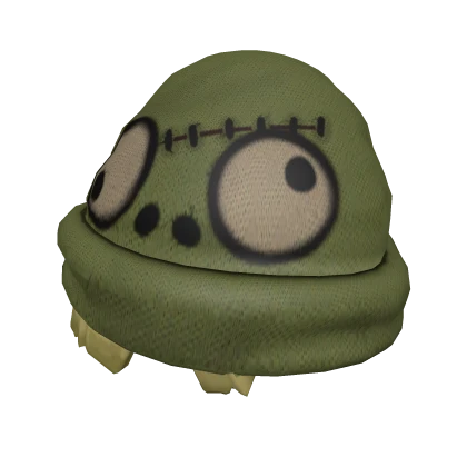 Silly Green Zombie Beanie