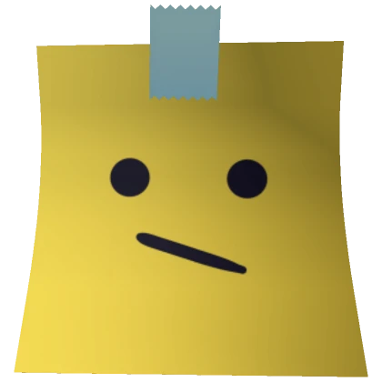 :/ Sticky Note Mask