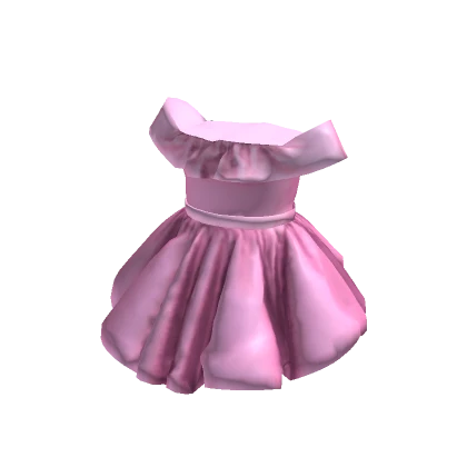 Pink Ruffle Dress