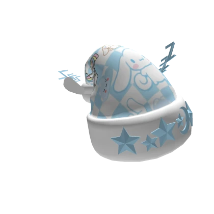 Topi Tidur Cinamonroll Biru