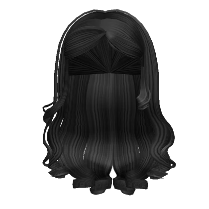 Graceful Curlicue Hair (Black)