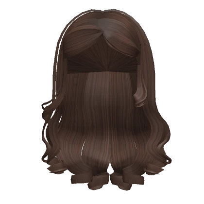 Graceful Curlicue Hair (Brown)