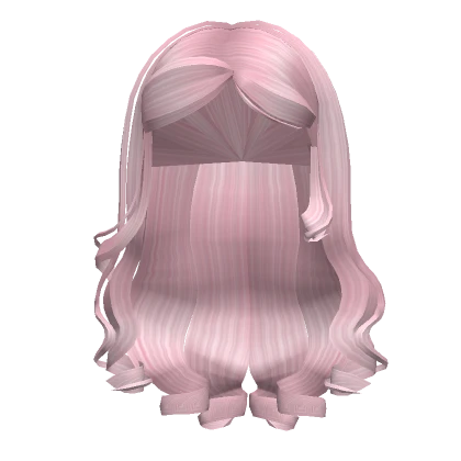 Graceful Curlicue Hair (Pink)