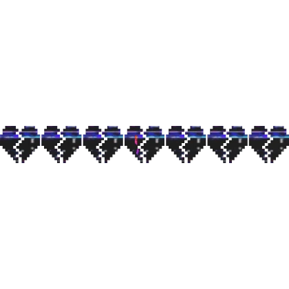 Animated Glitch 8-Bit Hp Health Bar