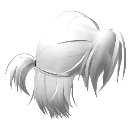 White Stylish Manbun Hair