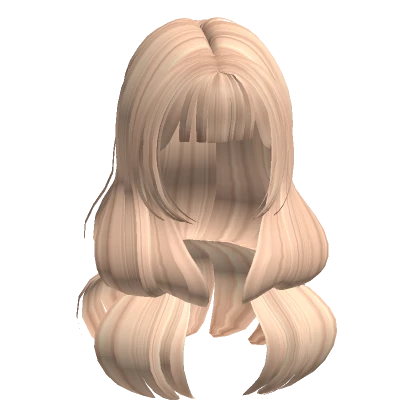 Long Royal Layered Hair ( Blonde )