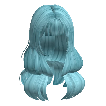 Long Royal Layered Hair ( Blue )