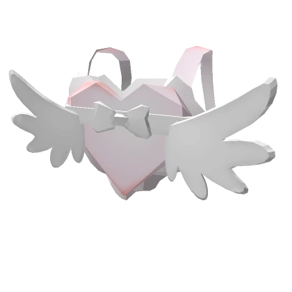 Kawaii Heart Winged Backpack