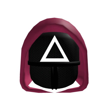 Triangle Guard Mask Squid Game
