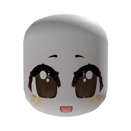 Flower Brown Eyes Face