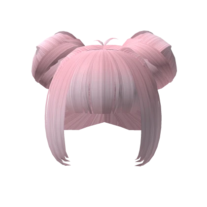 Kawaii Pink Space Buns