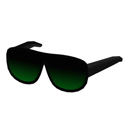 Green Blacked-Out Shades