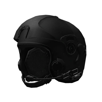 NexGen Sigma Helicopter Pilot Helmet - Blackout