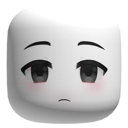 Straight Face - White