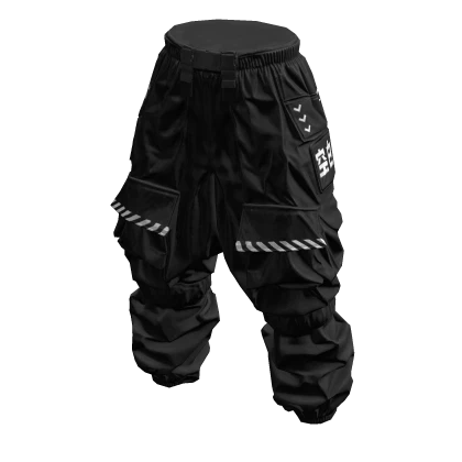 Tokyo Urban Combat Techwear Joggers (Black)